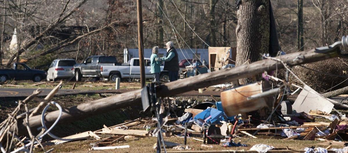 Tornado devastated Lutts Tennessee Gallery