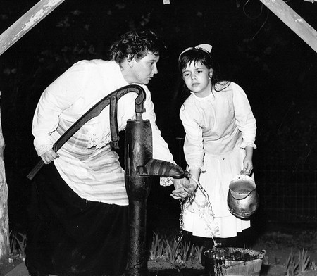 what does the water pump symbolize in the miracle worker?