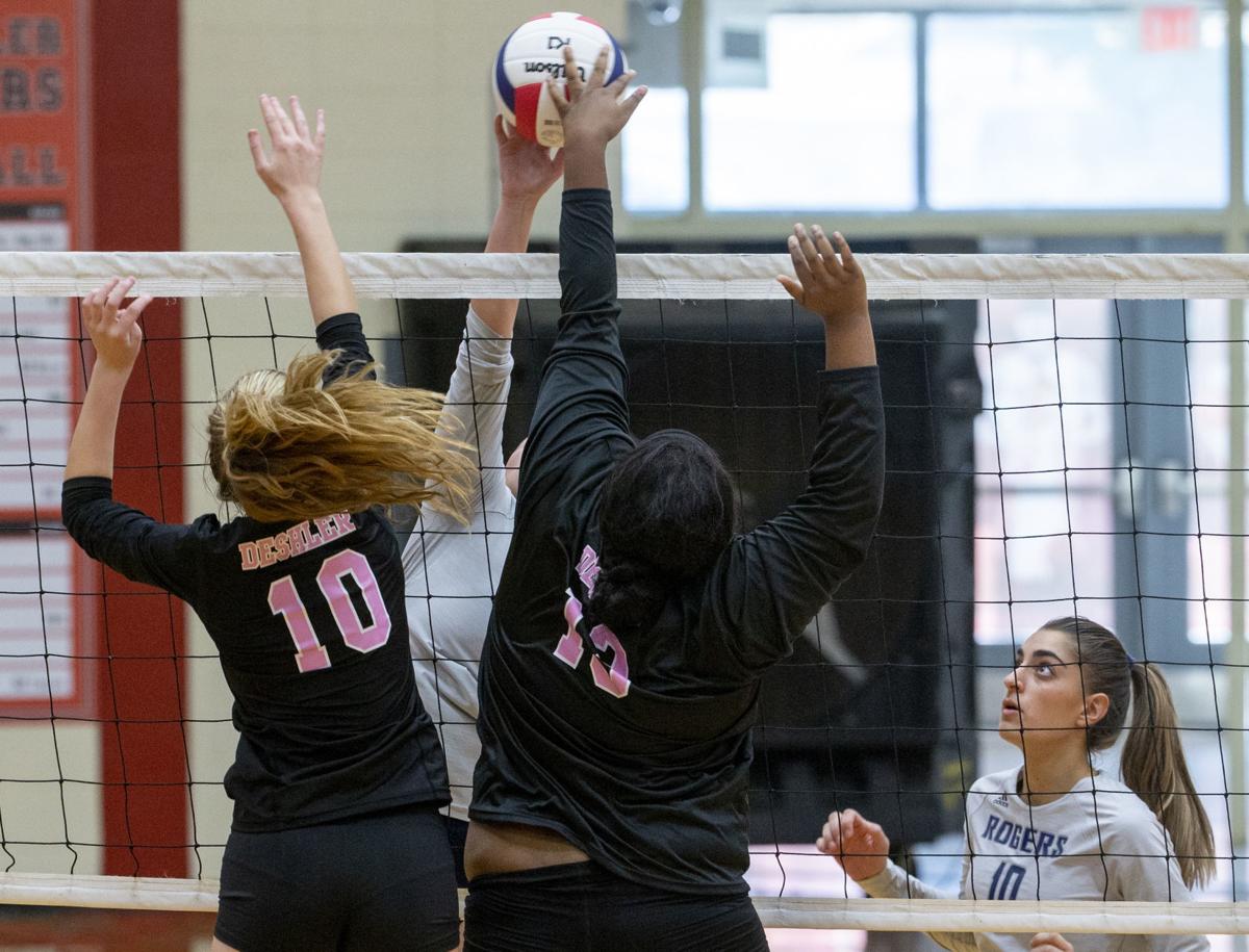 Deshler hosts Rogers in volleyball Gallery