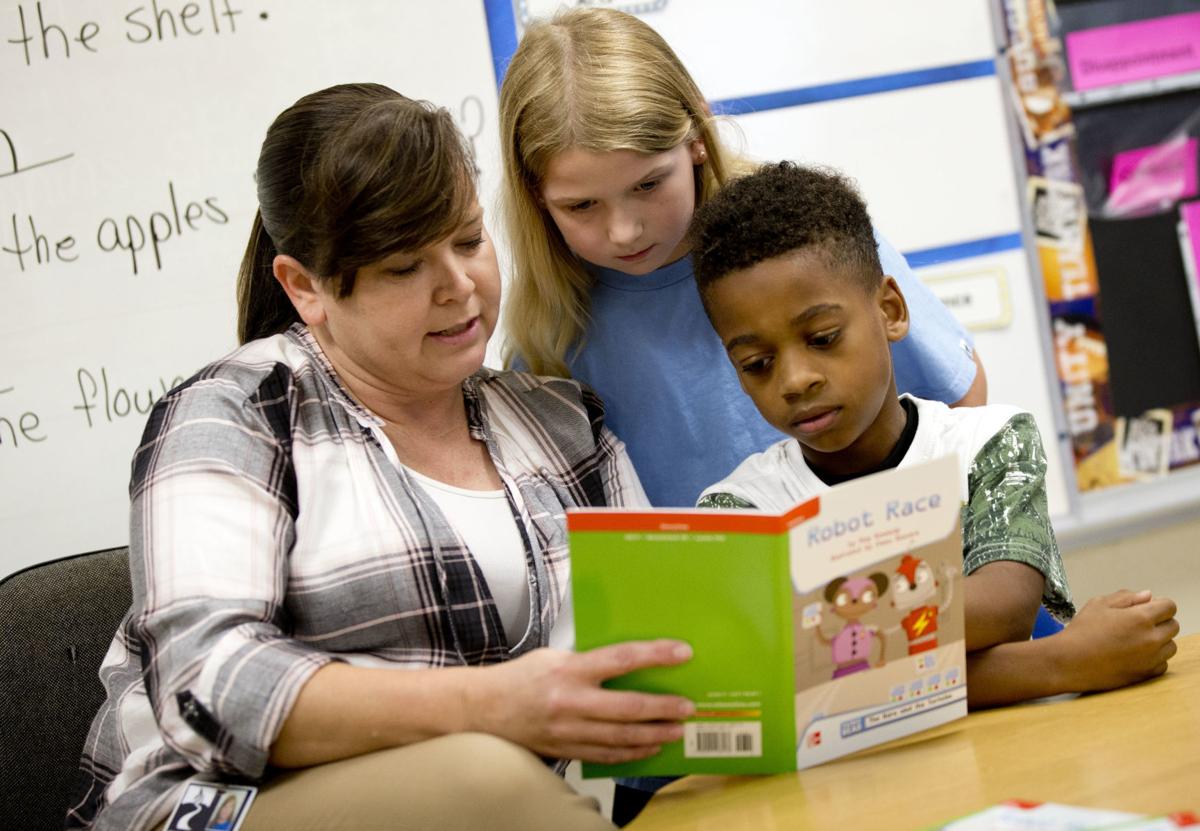 Leighton Elementary rewarded for 3rd grade reading scores from last