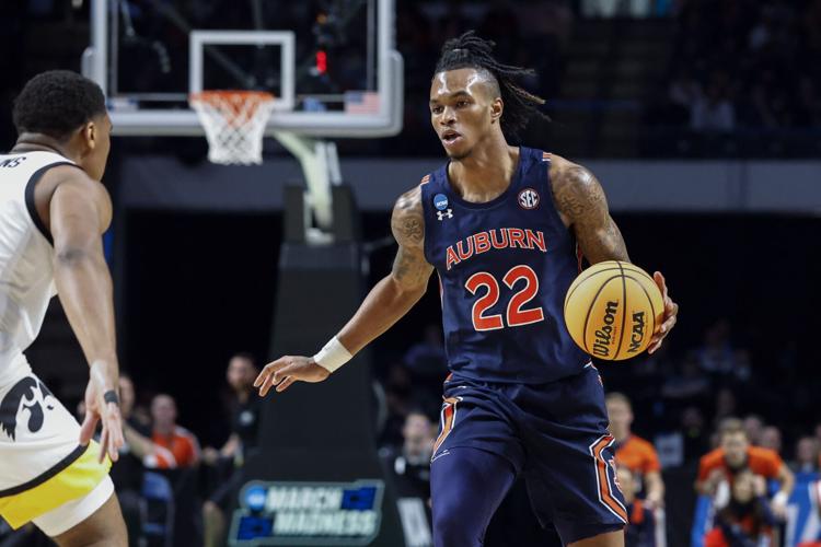 NCAA Auburn Iowa Basketball