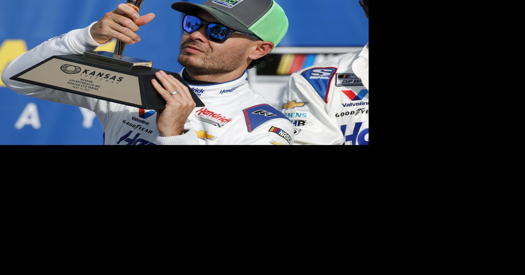Grand Larson-y: Larson dominates at Kansas | Sports | timesdaily.com
