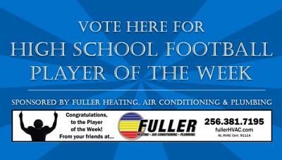 Fans Player Of The Week Timesdaily Td Fans Player Of The Week