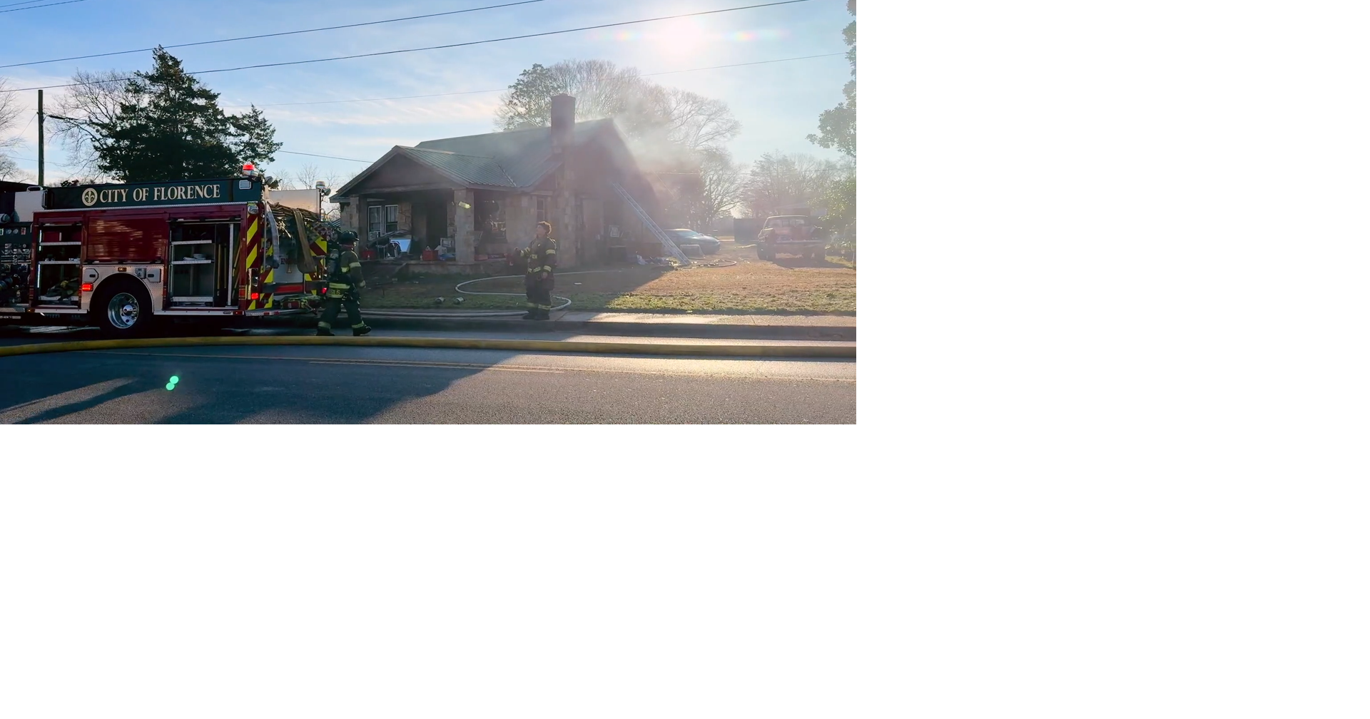 Two hospitalized after structure fire on Huntsville Road | Multimedia ...