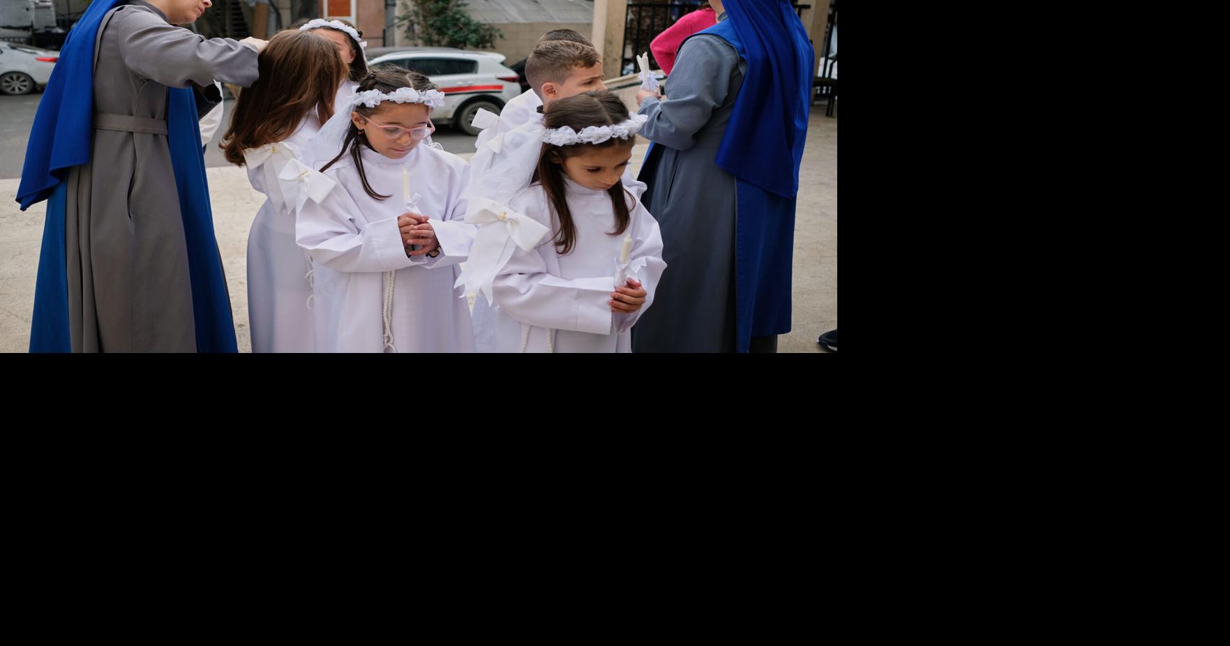 Gaza's Christian community tries to capture holiday spirit