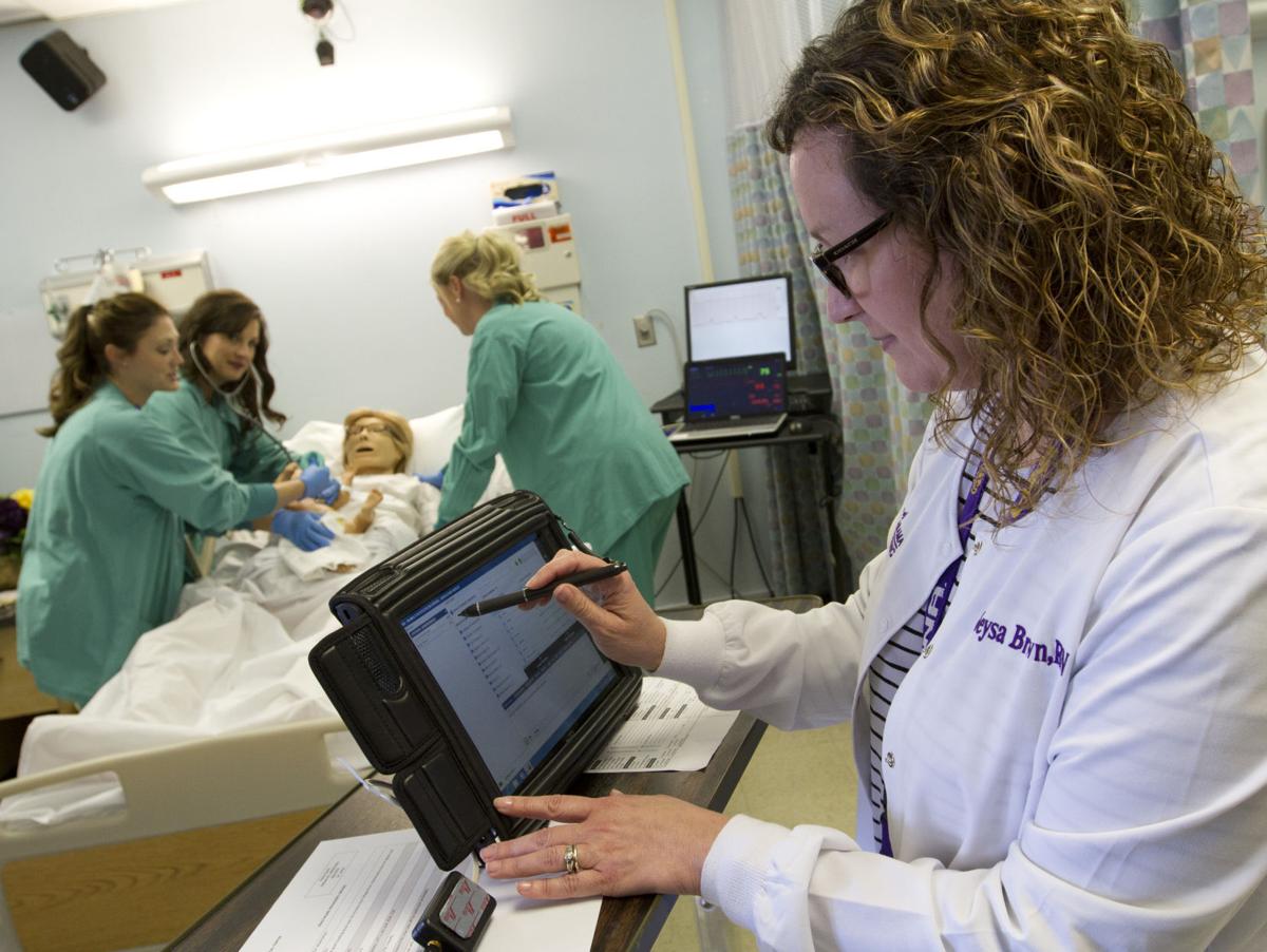 Nurses benefit from simulation lab training Education