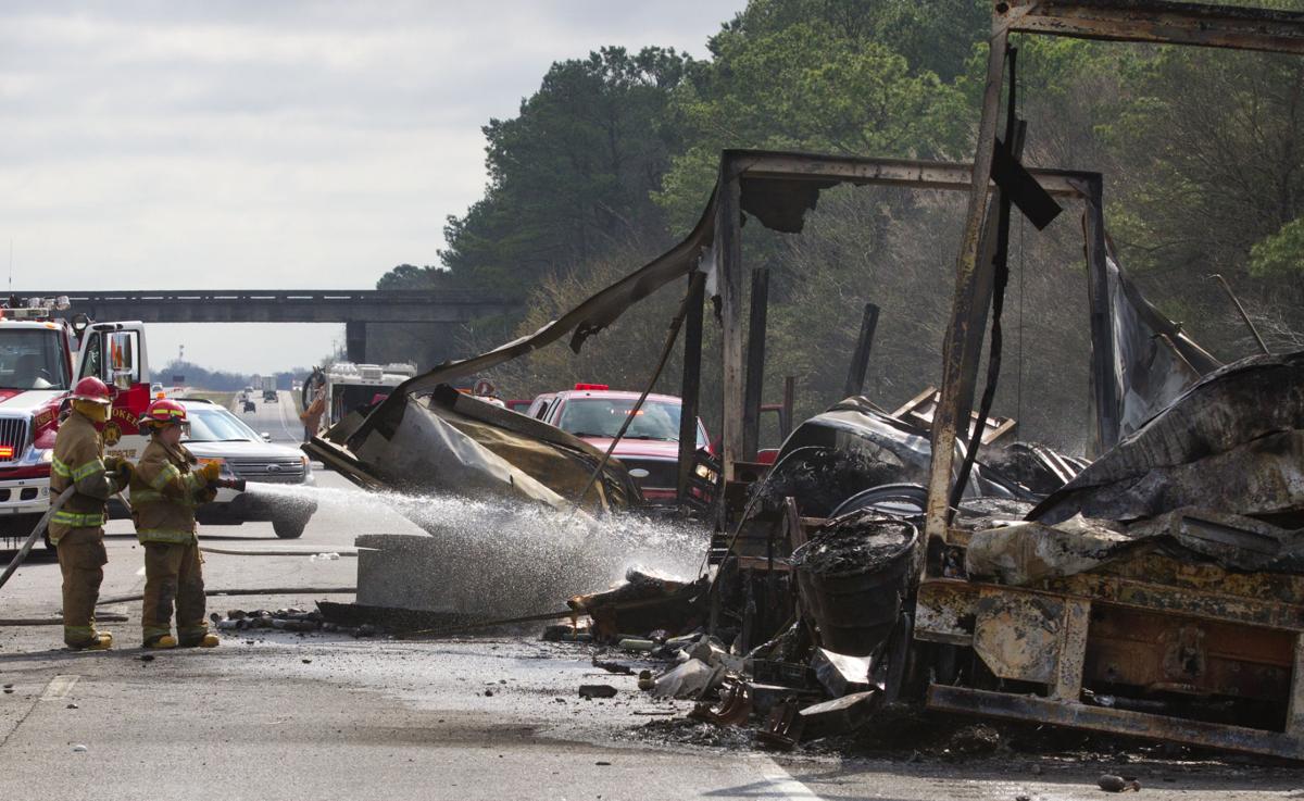18-Wheeler burns 2