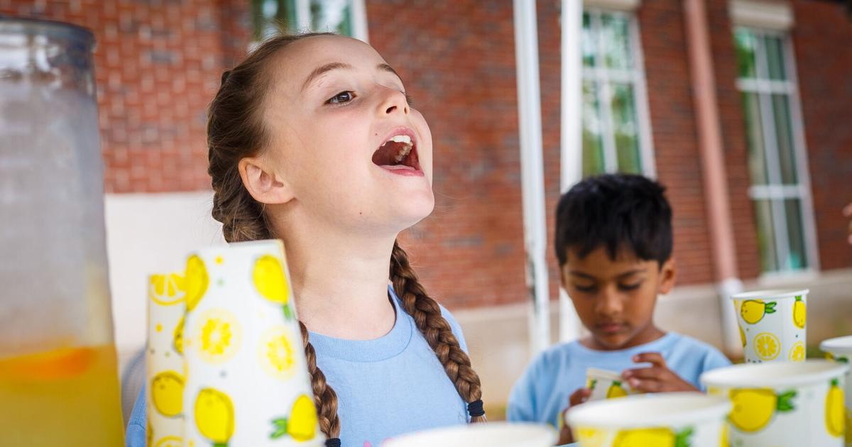 Lemonade Ed Riverhill students learn the finer traits of lemonade (stands ...