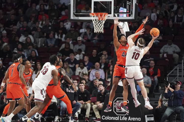 Auburn South Carolina Basketball