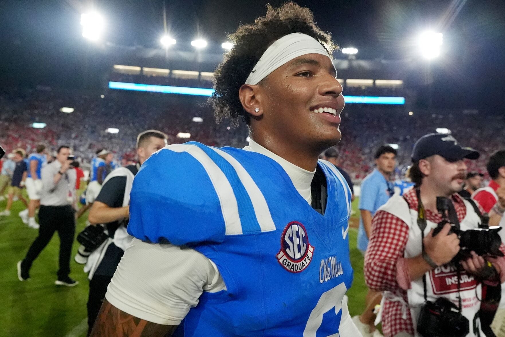 Ole Miss Rebels football team playing in Oxford 2026