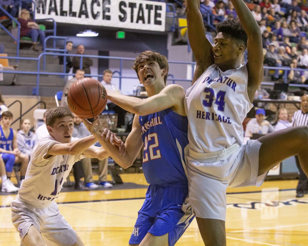 Class 1a Boys Mars Hill Can T Upset Decatur Heritage High