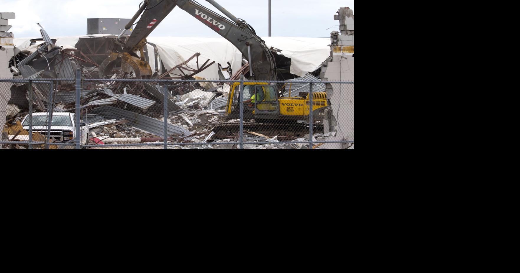 The old KMart in Florence comes down to make way for Academy Sports