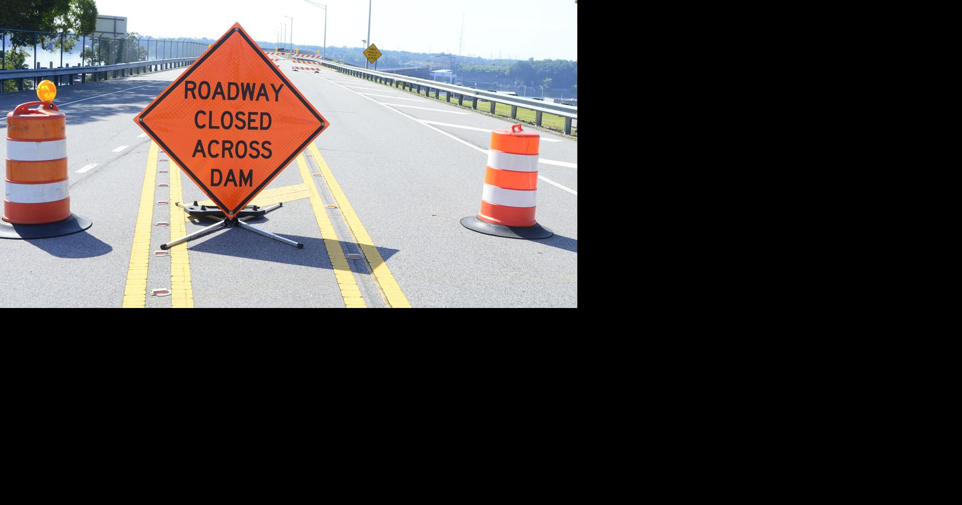 Road over Wilson Dam set to reopen Tuesday