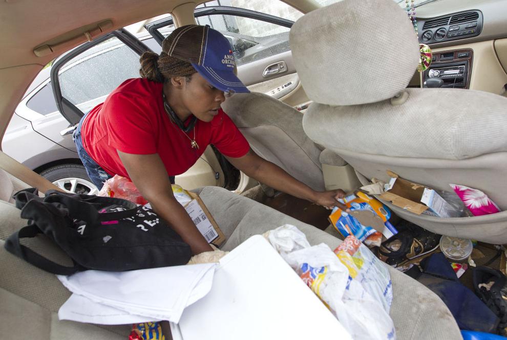 Storm damage at the Dollar General Store in Russellville Multimedia