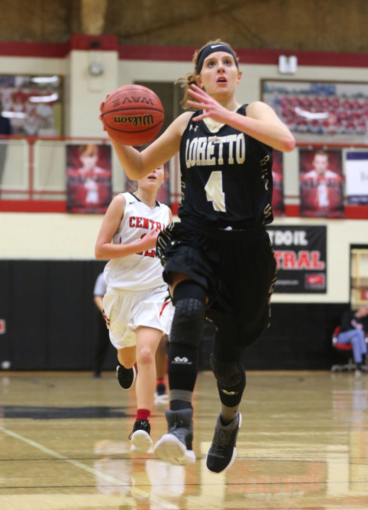 Loretto at Central Boys and Girls Basketball Gallery