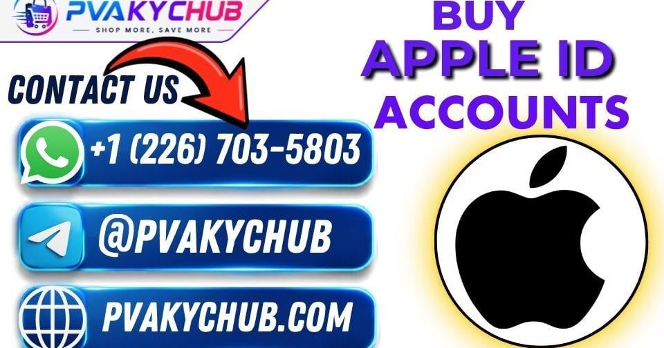 Buy Apple ID Accounts for App Store Downloads and Apple Ecosystem Features