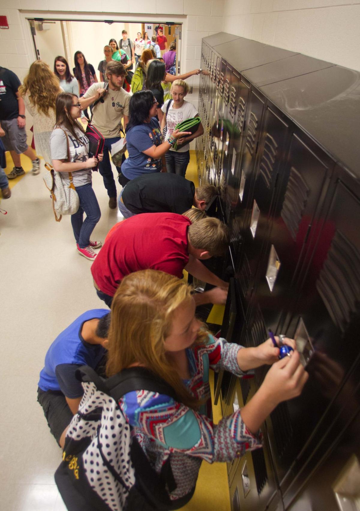 First day of classes in the new Phil Campbell High School News