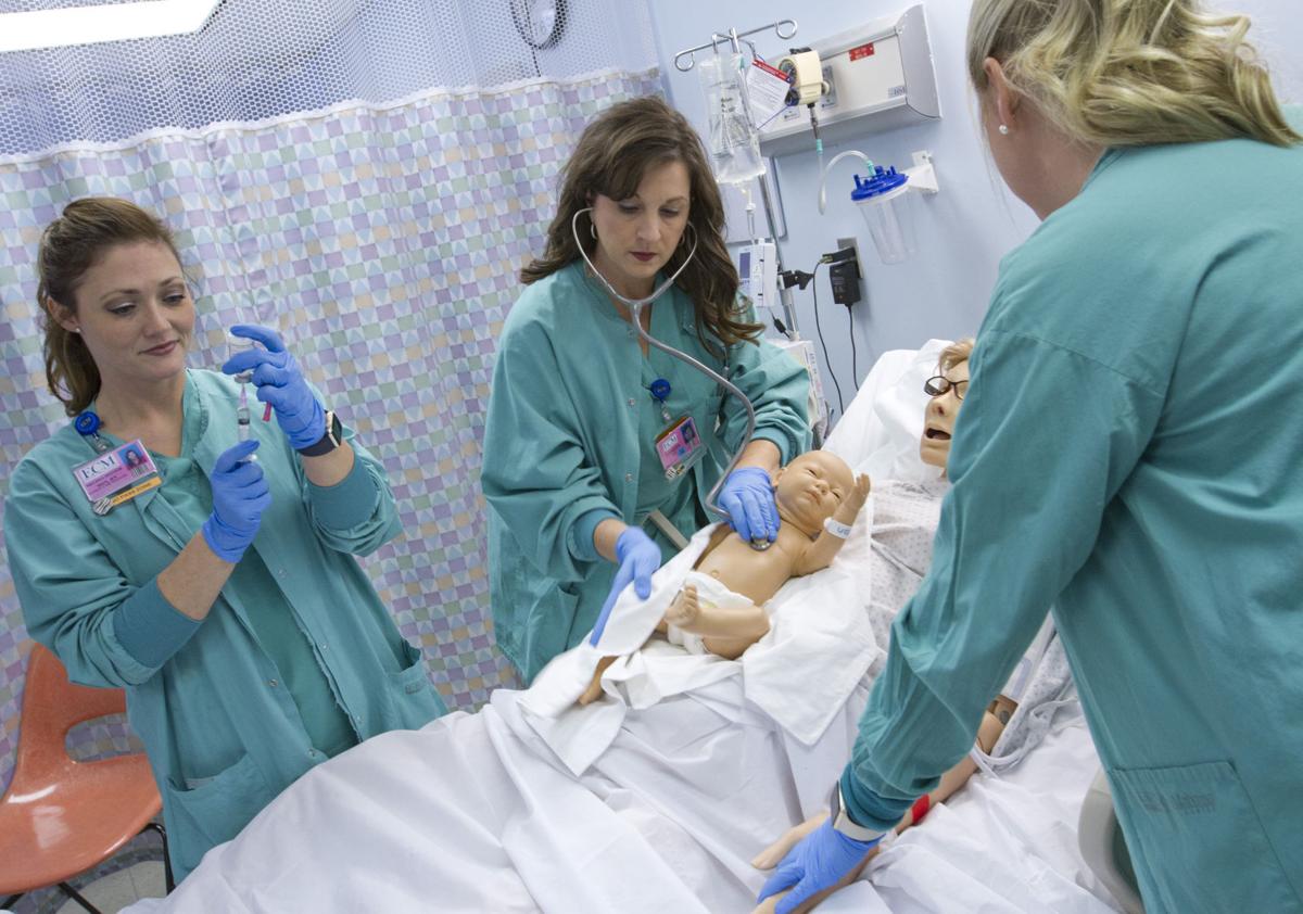 Nurses benefit from simulation lab training Education