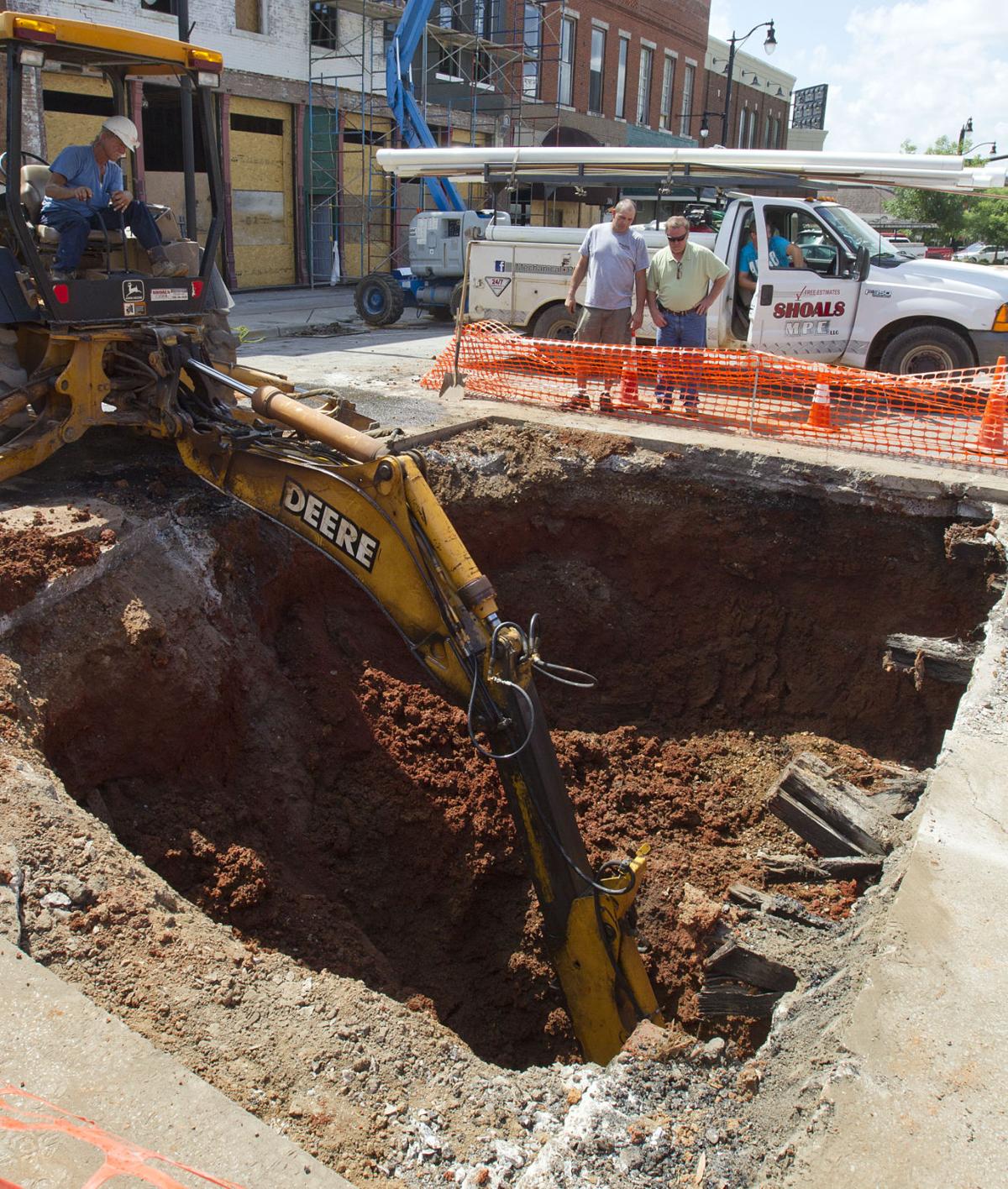 Sewer Line Installation Uncovers Old Trolley Tracks News