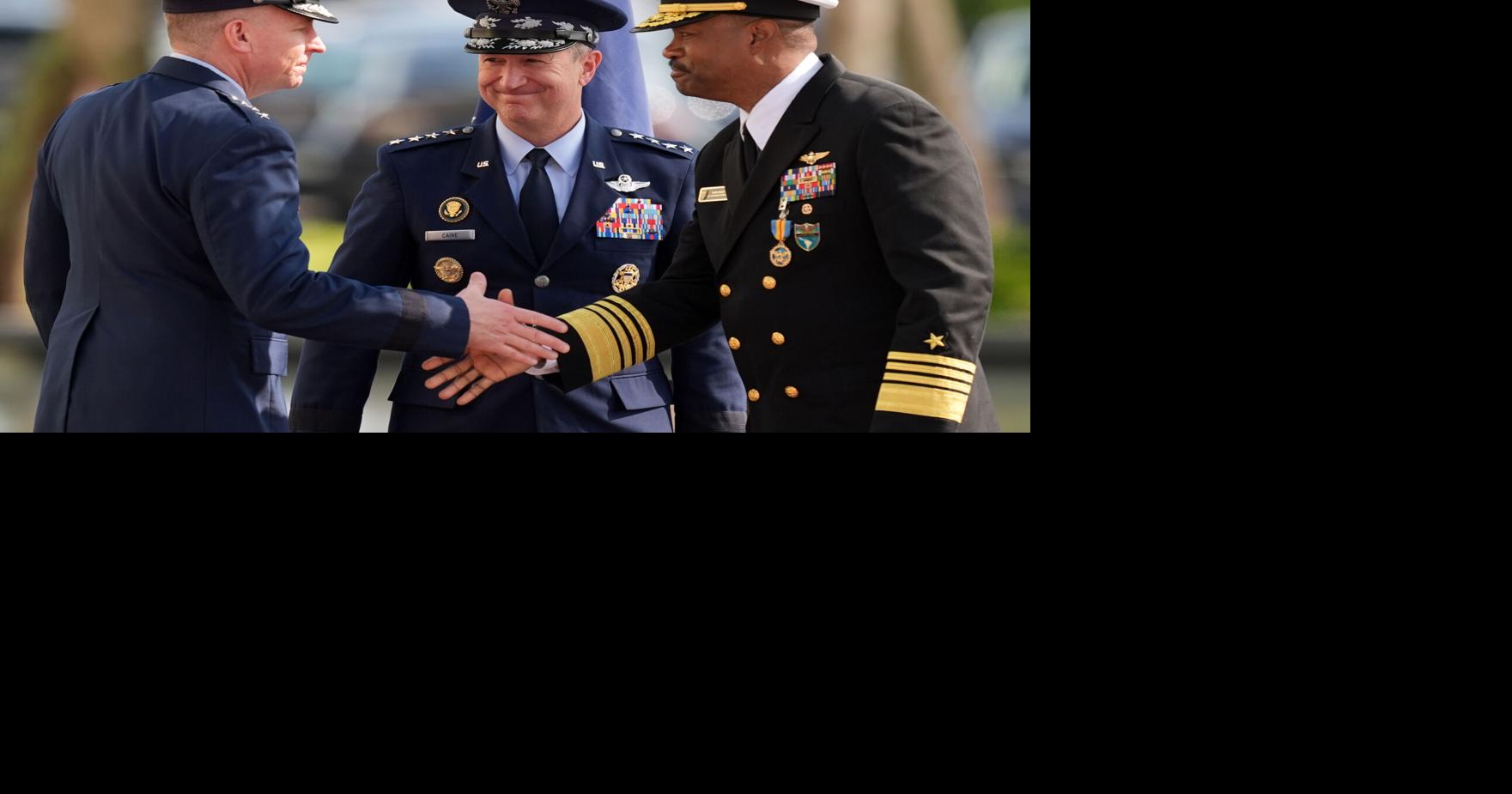 Admiral hands over leadership of command overseeing boat strikes ...