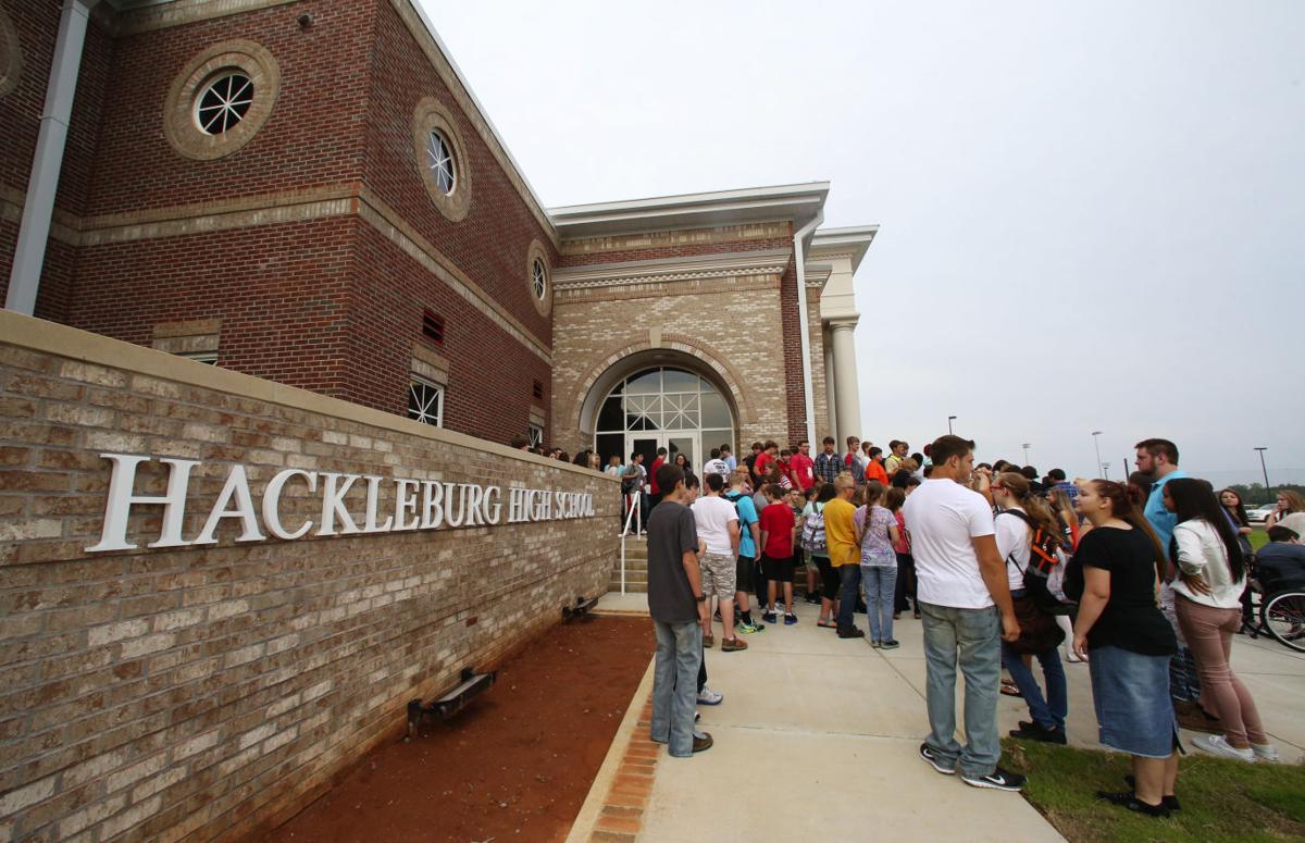 First Day of School at Hackleburg School Gallery