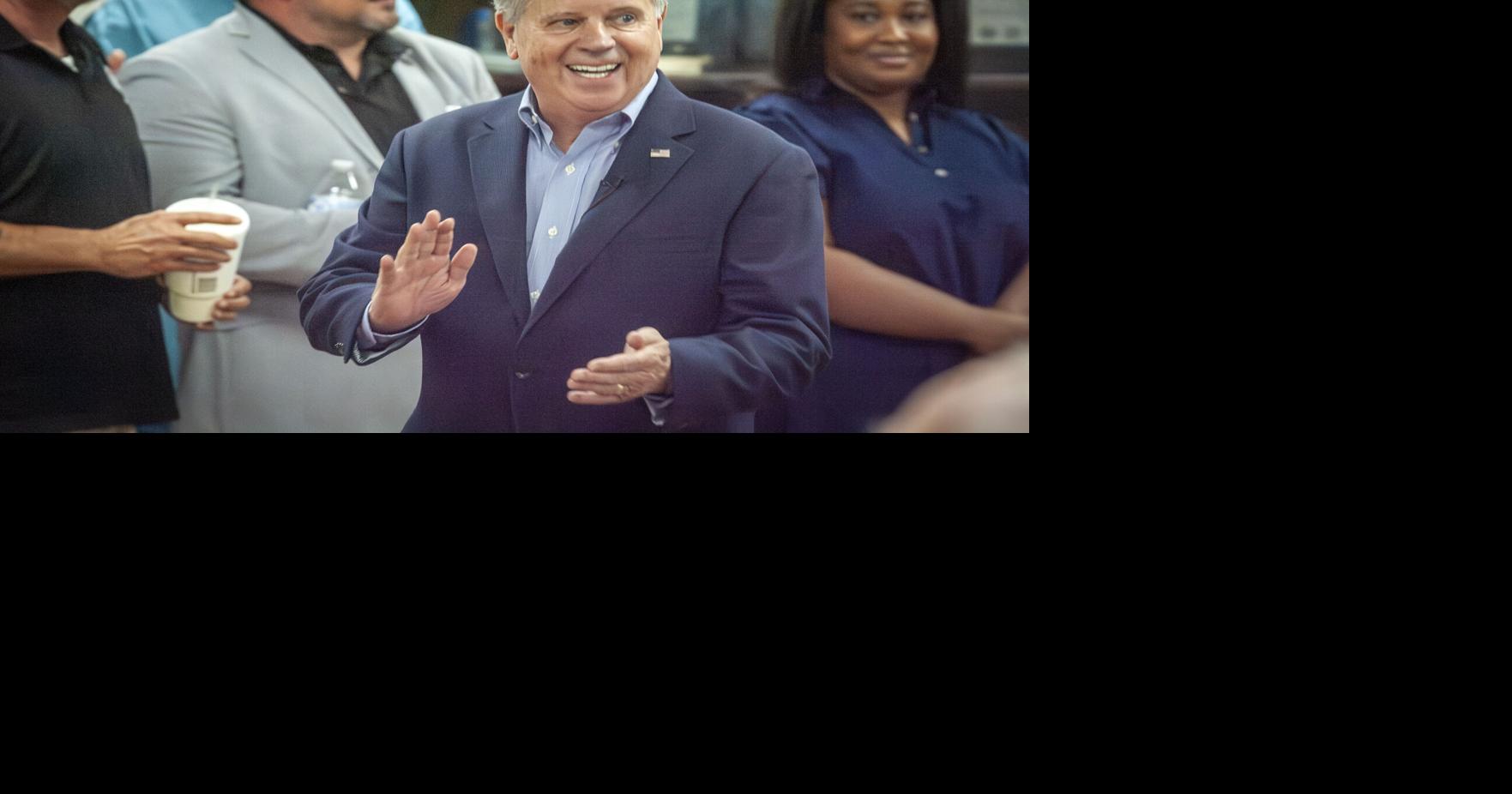 Doug Jones town hall in Sheffield
