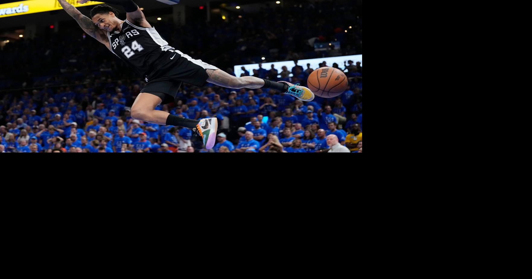 Spur in their saddle: San Antonio dethrones OKC