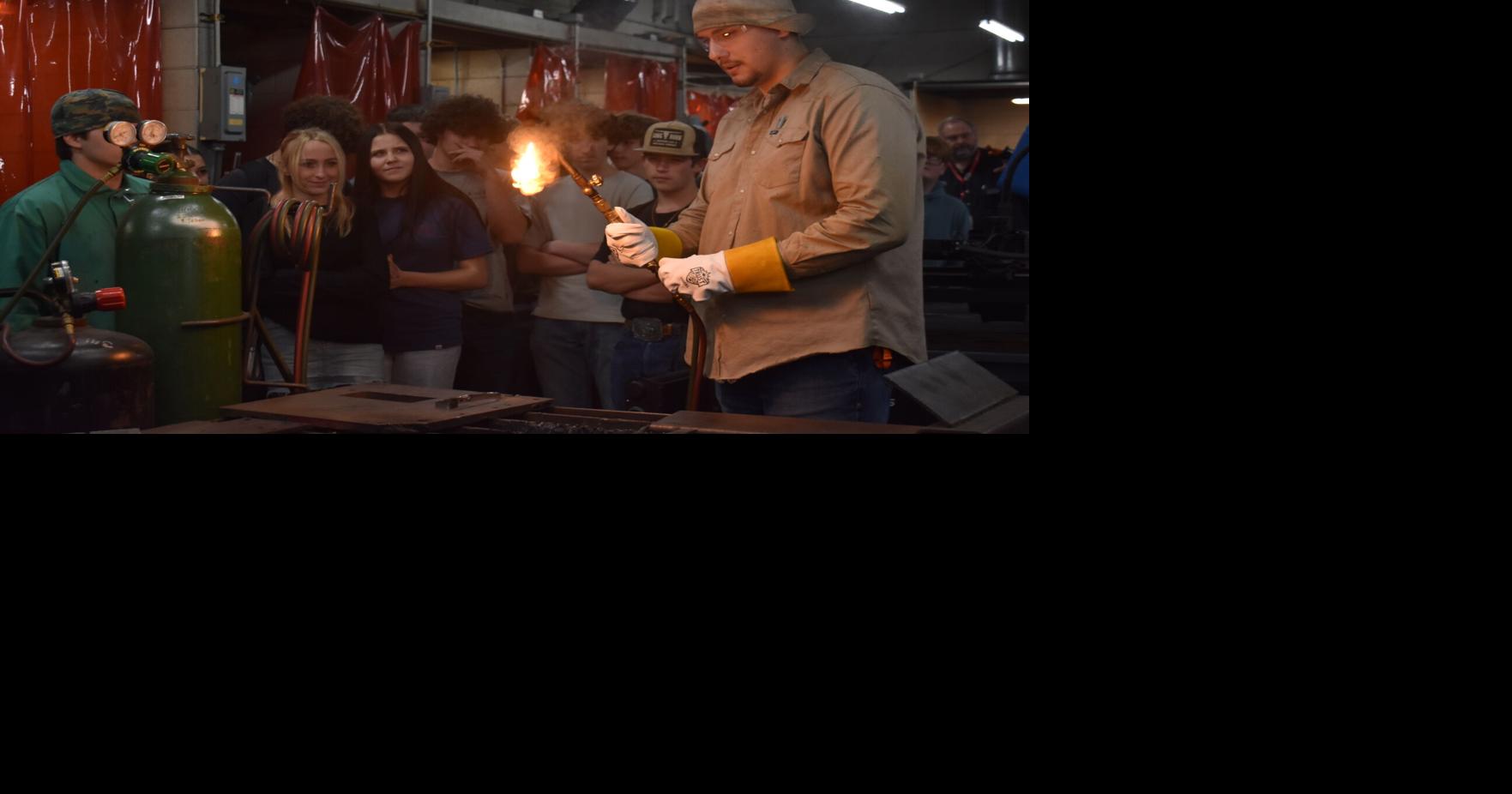 Hawkins CTE students tour Cooper Standard Automotive, TCAT
