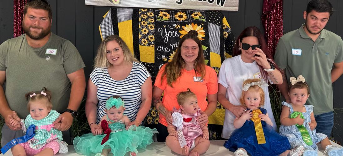 Baby Show Best Developed Girls, ages 6-12 months 1