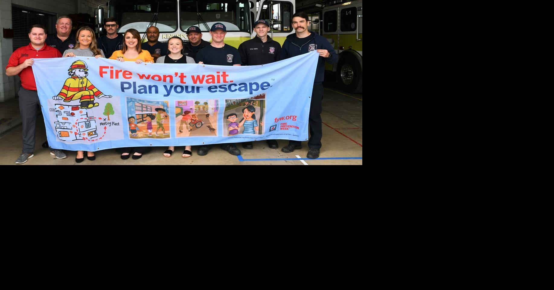 Kingsport Fire Department launches fire safety month Local News