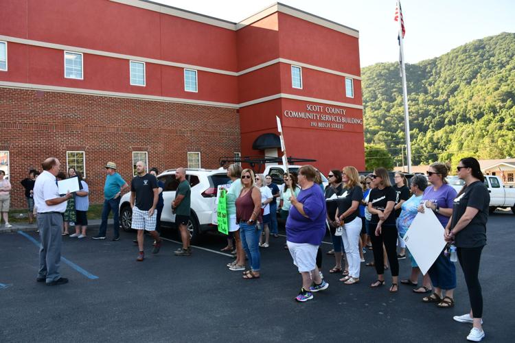 Watch Now Scott County teacher raises not included in BOS budget