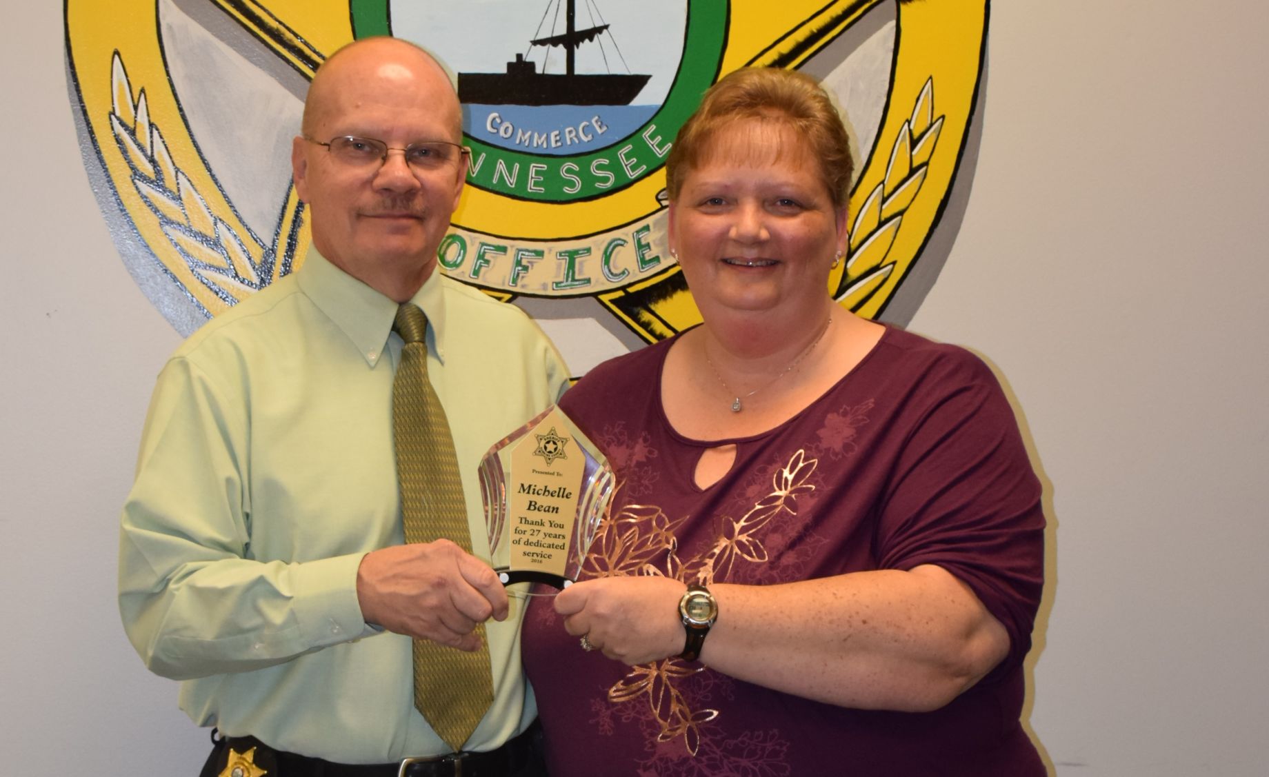 Hawkins deputy honored after 27 years on the job timesnews