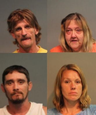 Four arrested on meth charges in Lee County | Local News 