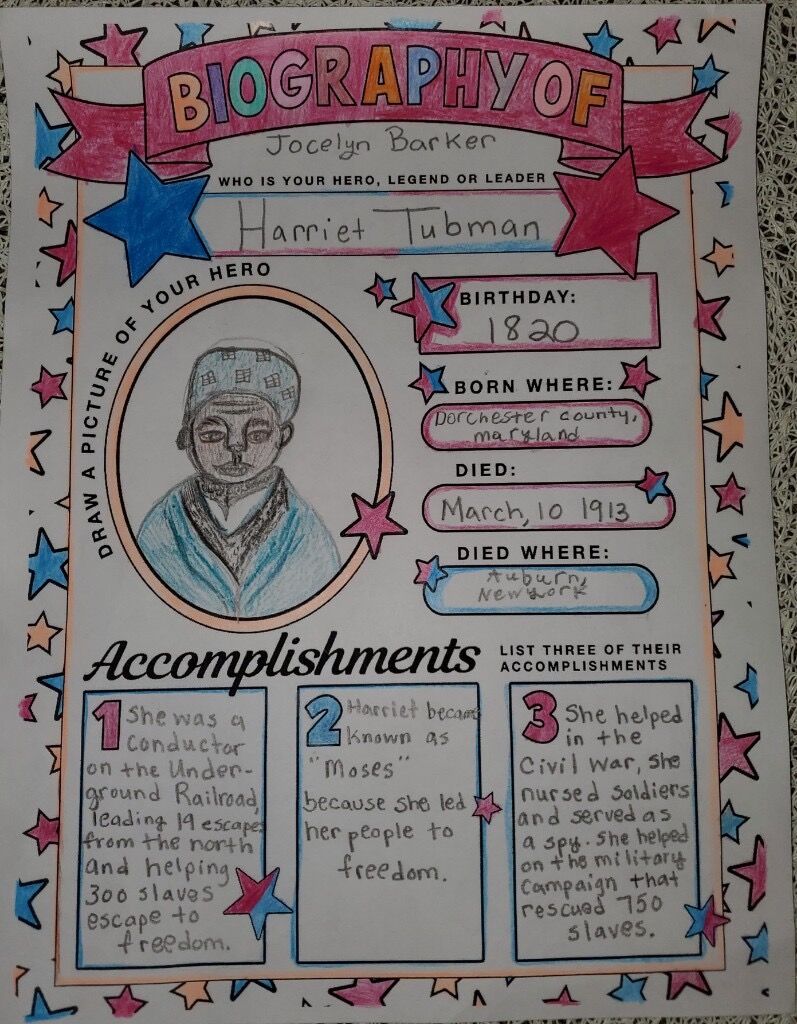 African American History Month Project at Indian Springs