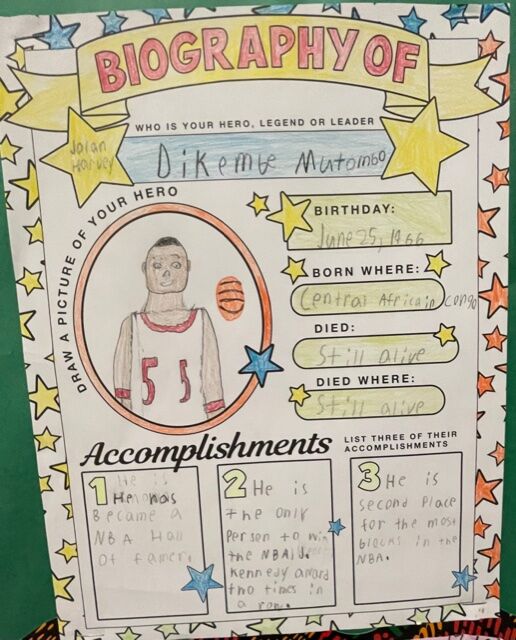 African American History Month Project