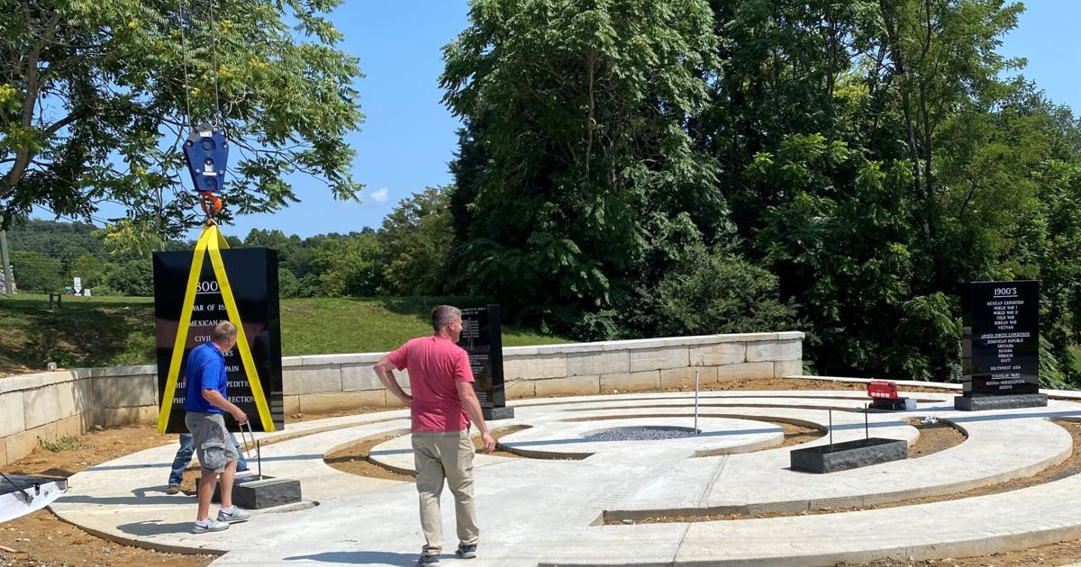 New monuments installed at Blountville Veterans Park