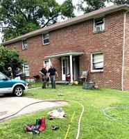 Dog rescued after Weber City apartment fire