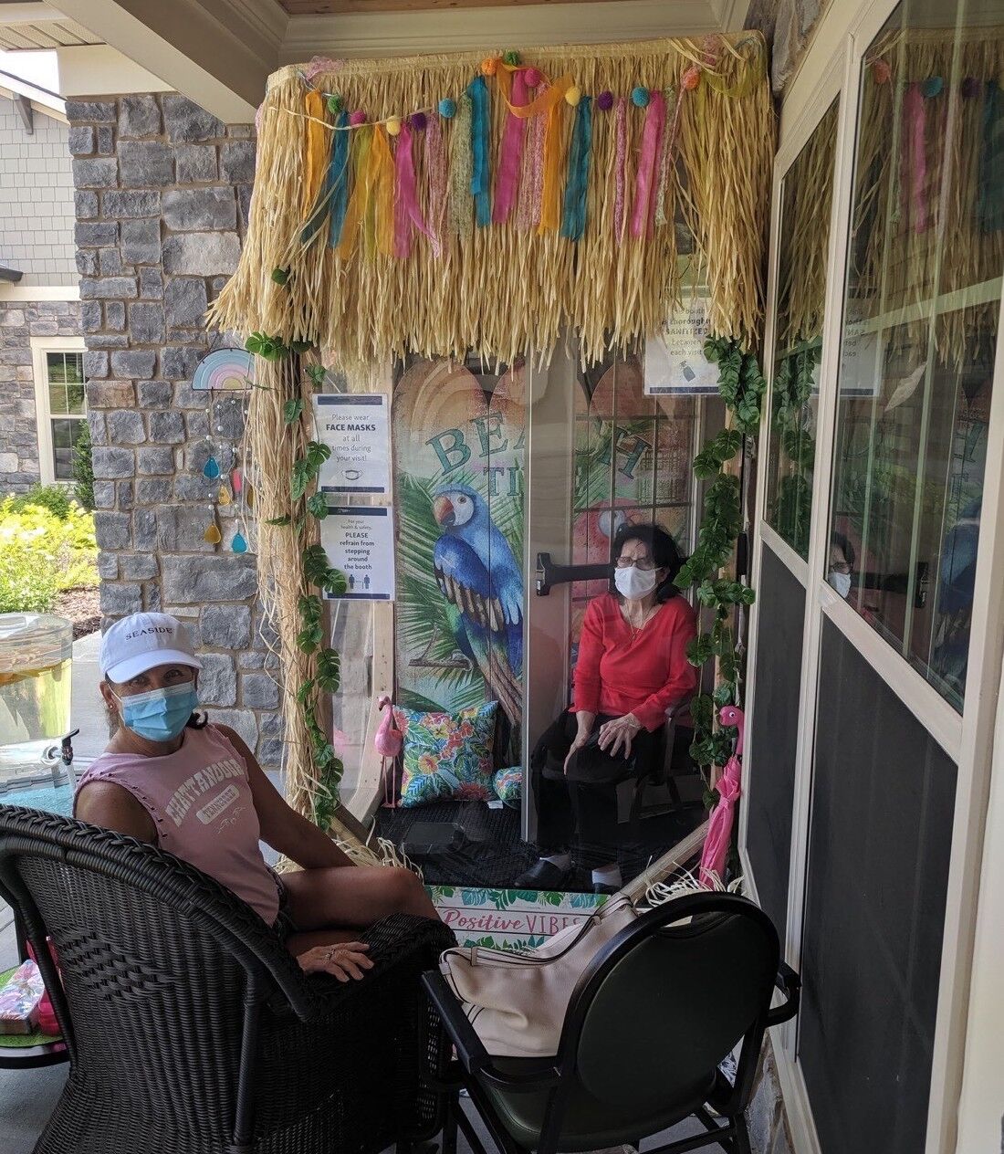 Morning Pointe Introduces Creative Visitation Booths