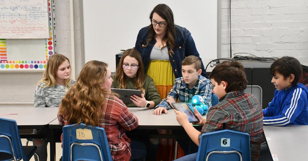 Watch now: Coding Corner opens at Bluff City Elementary School | Education