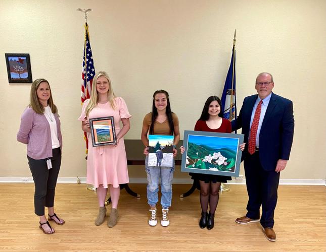 Winners in Ninth District Congressional Art Contest