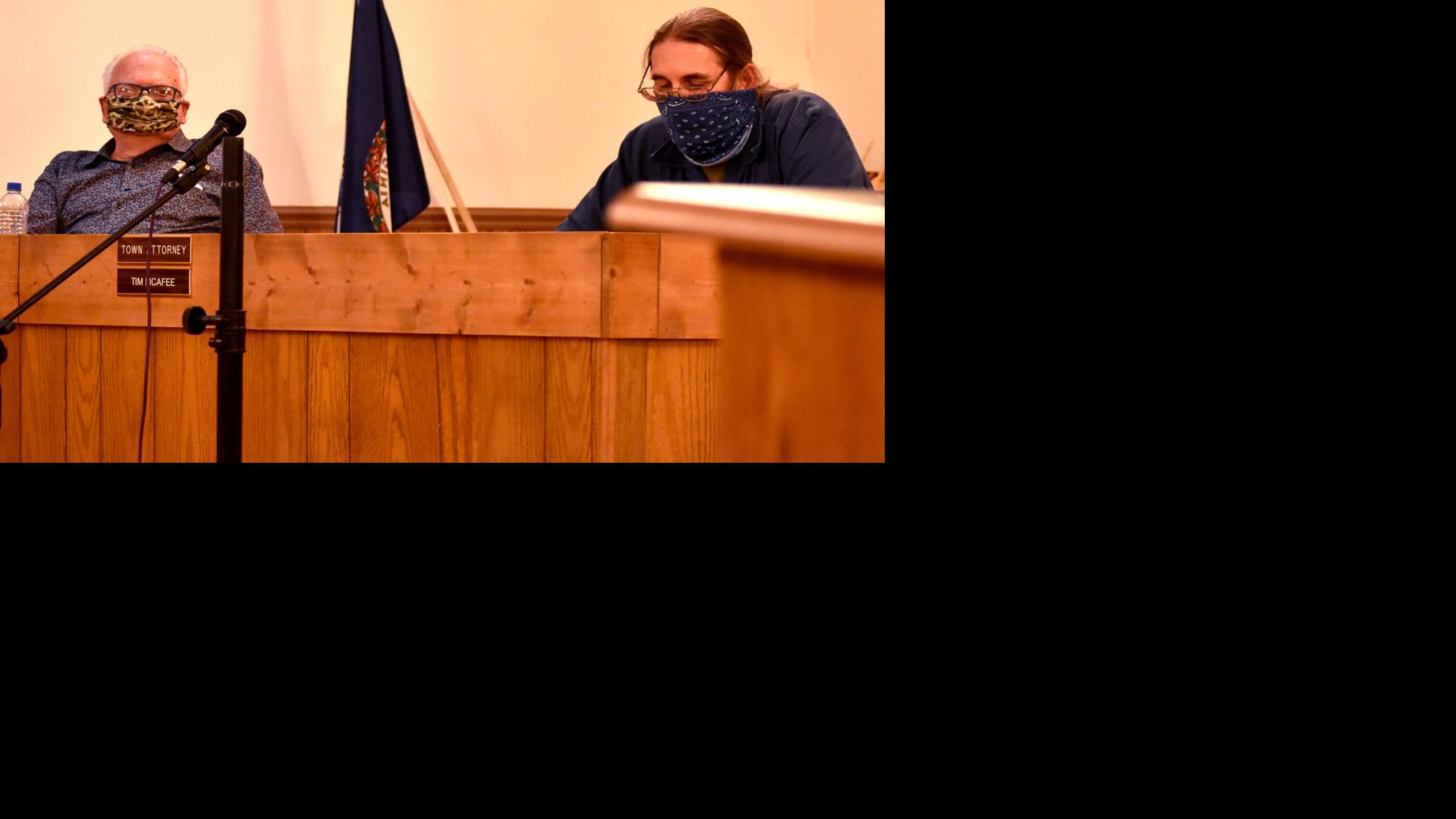 Pound mayor gets key to town hall; council member wants nonresidents excluded from public