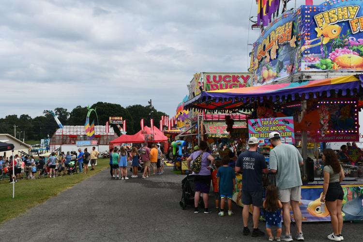 Appalachian Fair 2025 Midway