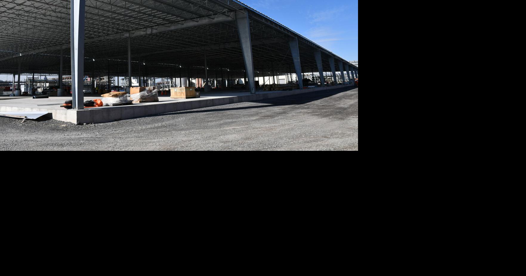 Domtar warehouse building progress