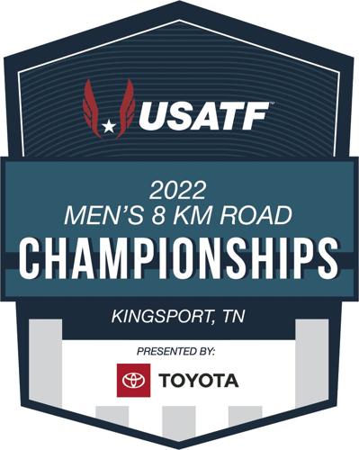 USATF championship logo for Crazy 8s