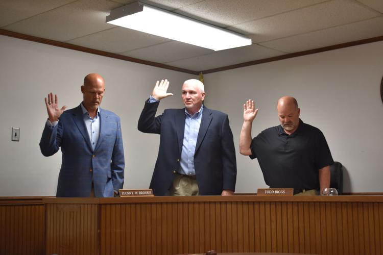 Rogersville Alderman swearing in