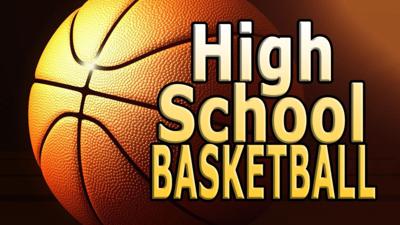 High school basketball logo