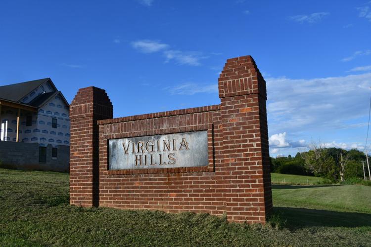 Virginia Hills subdivision entrance