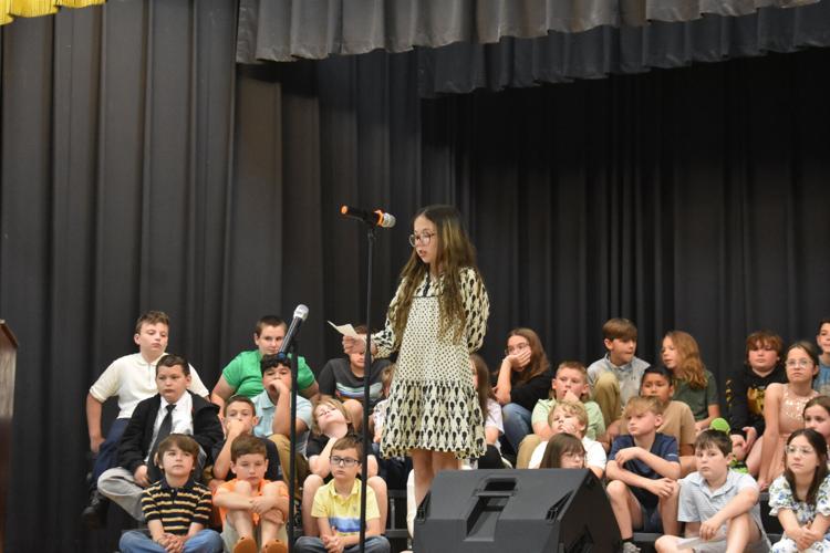 Mount Carmel Elementary students