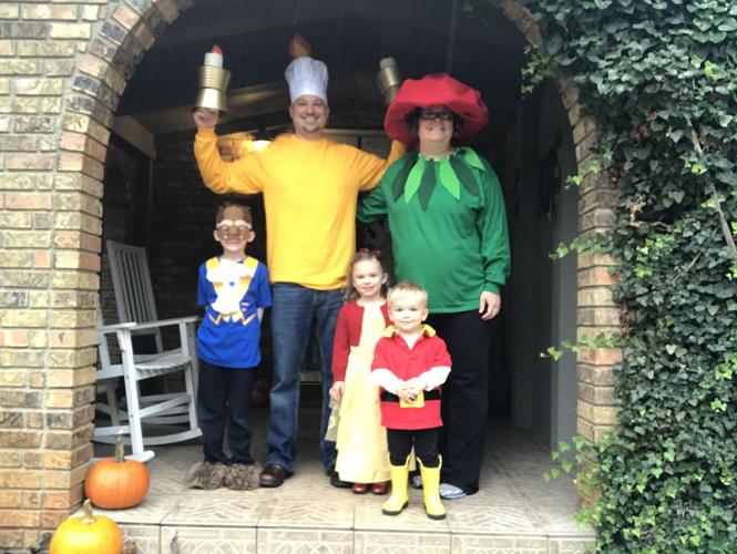 Making memories: Schrock family carries on Disney theme for Halloween, Living