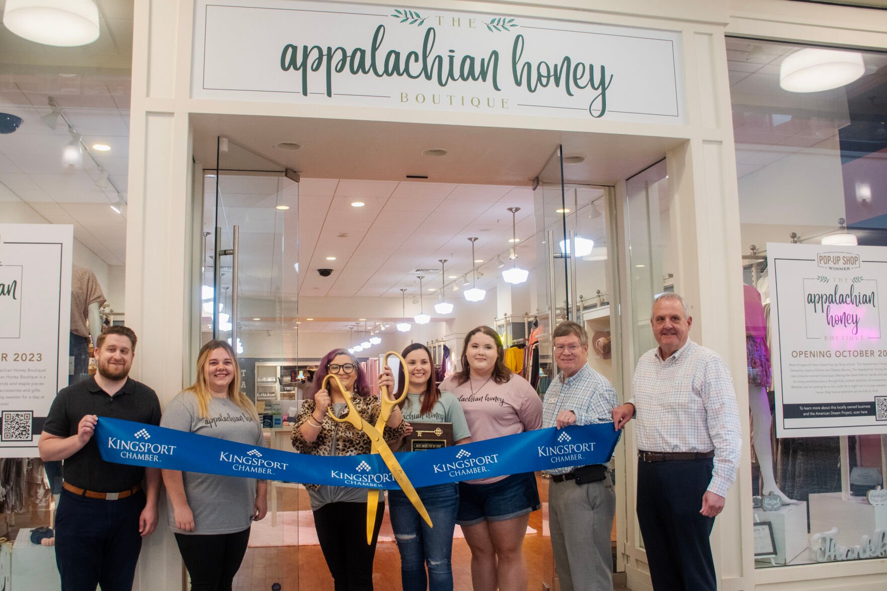 Appalachian Honey Boutique celebrates ribbon cutting at Fort Henry